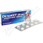 DEXOKET POR 25MG TBL FLM 10 II – Zboží Dáma