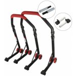 SEFIS D18 moto stojan přední a zadní set - červený - single / packy – Sleviste.cz