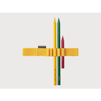 Gumička na tužky a psací potřeby A5 - originální Varianta: žlutá – Sleviste.cz