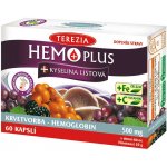 Terezia Company Hemo plus+kyselina listová + železo + vitamin C 60 kapslí – Sleviste.cz