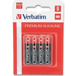 Verbatim Premium Alkaline AAA 4 ks 49920 – Zboží Živě
