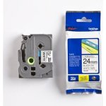 Brother TZE-251, černý tisk/bílý podklad, 8m, 24mm – Zboží Dáma