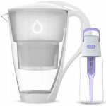 Dafi Crystal Unimax bílá + fialova lahev Solid 0,5 l – Zboží Mobilmania