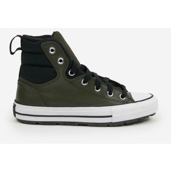 Converse Chuck Taylor All Star kotníkové tenisky Berkshire Boot černo-zelené