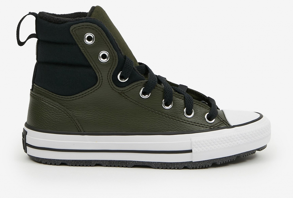 Converse kotníkové tenisky Chuck Taylor All Star Berkshire Boot černo-zelené