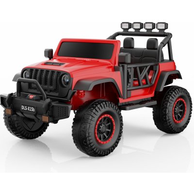 Mamido Buggy BIG FOOT 4x4 červená – Zboží Mobilmania