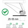 Příčníky Compass 02316 ALU 135cm