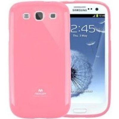 Pouzdro Jelly Case Samsung Galaxy S III I9300 světle růžové