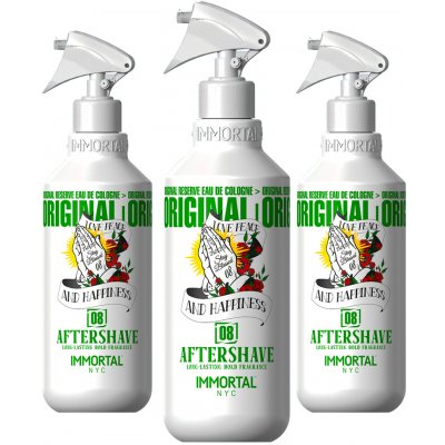 Immortal NYC Stay Blessed 08 Extrait de Cologne For Special Barbers kolínská ve spreji 500 ml – Hledejceny.cz