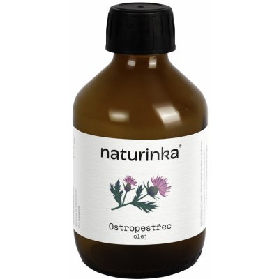 Naturinka 100% Ostropestřecový olej 200 ml – Sleviste.cz