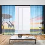 IMPAR Záclony Noční safari (Rozměr záclony: 150x250) – Hledejceny.cz