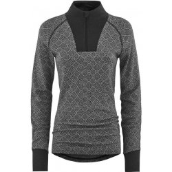 Kari Traa VOSS CASHMERE MIX HALF ZIP 623108-D šedá