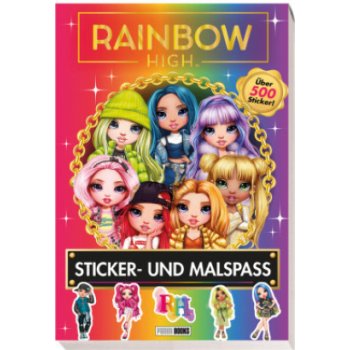 Rainbow High: Sticker- und Malspaß