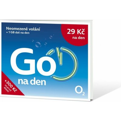O2 GO SIM na den 99Kč – Zboží Mobilmania