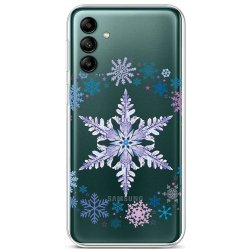 Pouzdro TopQ Samsung A04s Snowflake