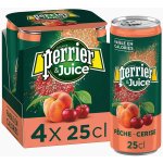 Perrier & Juice plech Broskev & Třešeň 250 ml – Hledejceny.cz
