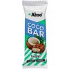 Bezlepkové potraviny Abso Vegan Bezlepková kokosová tyčinka máčená v hořké čokoládě bez cukru 35 g