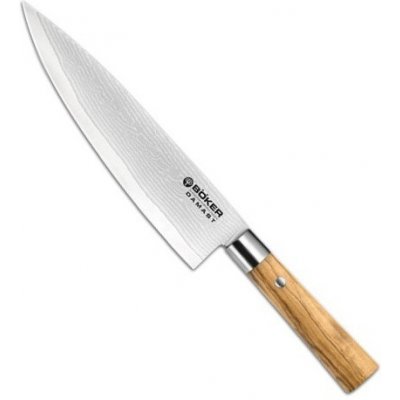 Böker Solingen Damaškový nůž Damast Olive 21cm