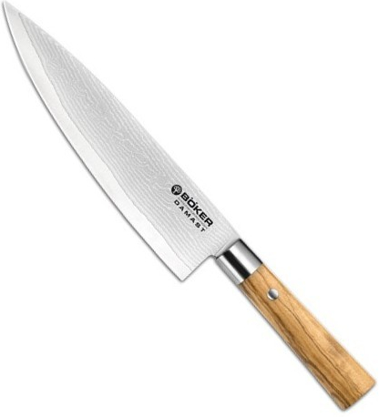 Böker Solingen Damaškový nůž Damast Olive 21cm