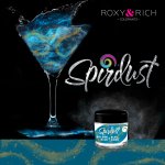 Roxy and Rich Metalická barva do nápojů Spirdust zlato modrá 1,5 g – Zboží Dáma