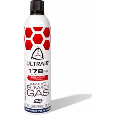 ASG Plyn ULTRAIR Red Power Gas 178 PSI 570 ml – Zbozi.Blesk.cz