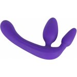 You2Toys Triple Teaser Vibrating Strapless Strap On – Zboží Dáma