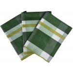 Sleep-well Utěrka Extra savá 50x70 cm Zeleno-žlutý pruh 3 ks – Sleviste.cz