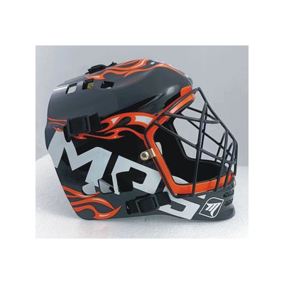 MPS PRO FLAME Black/Orange černá mřížka – Zboží Mobilmania