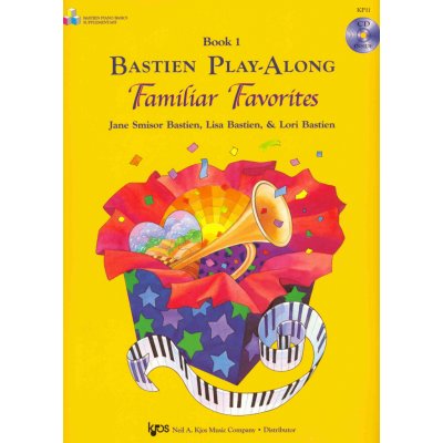 Bastien Play -Along Familiar Favorites 1 + CD – Zboží Mobilmania
