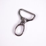 Takoy Kovová karabina 48x25 mm stříbrná – Zboží Mobilmania