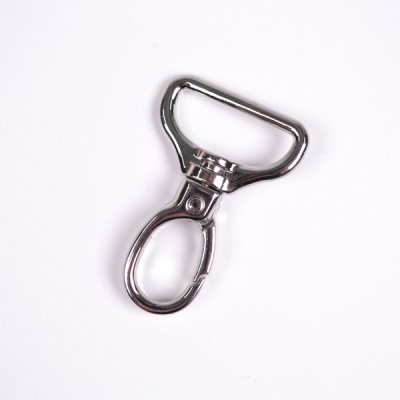 Takoy Kovová karabina 48x25 mm stříbrná – Zboží Mobilmania