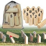 Greatstore Kubb s čísly herní set dřevěný – Hledejceny.cz