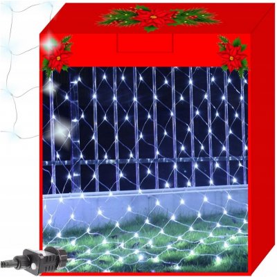 ISO 11341 Vánoční LED světelná síť 260 x 200 cm 160 diod studená bílá – Zbozi.Blesk.cz