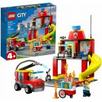 LEGO® City 60375 Hasičská stanice a auto hasičů – Zboží Živě