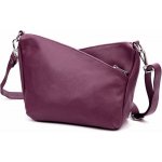 Tříoddílová střední vínová kožená crossbody kabelka Luka no. 51 – Zbozi.Blesk.cz