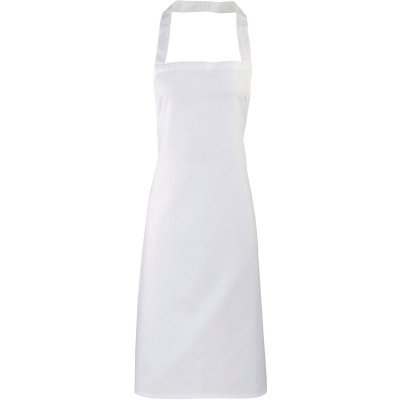 Premier Zástěra PR 102 bio bavlna COT39010200199-white Bílá – Zboží Dáma