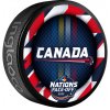 Hokejový puk Inglasco / Sherwood Puk 4 Nations Face-Off Team Canada Souvenir Collectors Puck