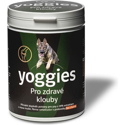 Yoggies Extrakt z mušlí pro zdravé psí klouby s probiotiky 600 g – Zboží Dáma