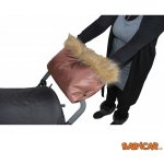 Emitex rukavice LUXURY hnědá – Zboží Dáma