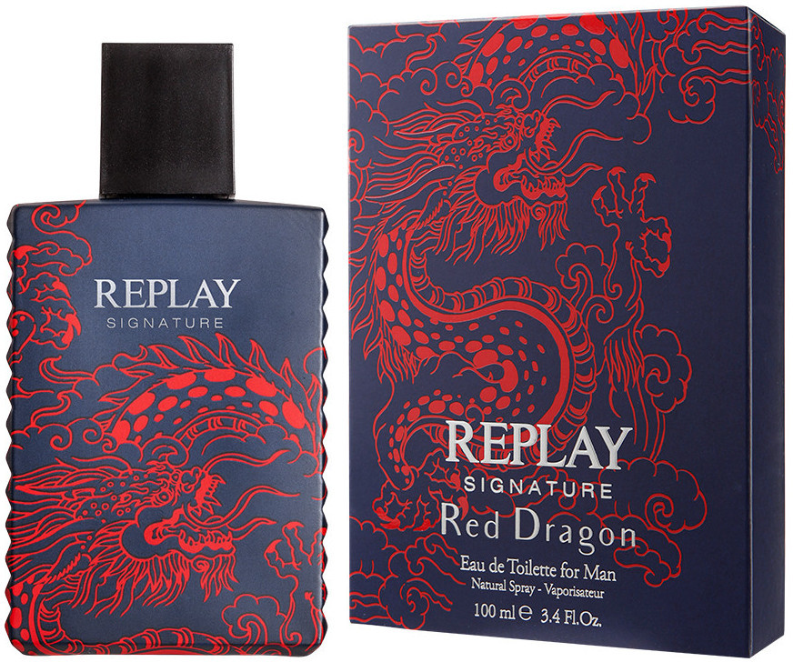 Replay Signature Red Dragon toaletní voda pánská 100 ml