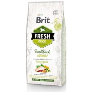 Brit Fresh Duck with Millet Active Run & Work 2 x 12 kg