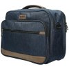 Cestovní tašky a batohy Enrico Benetti München Flightbag Blue 24 l