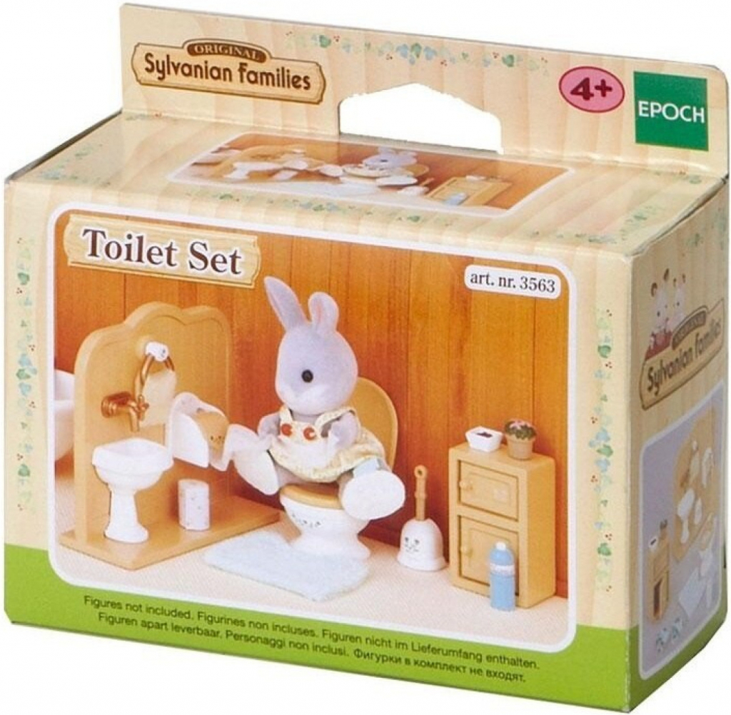 Sylvanian Families Toaleta a příslušenství set