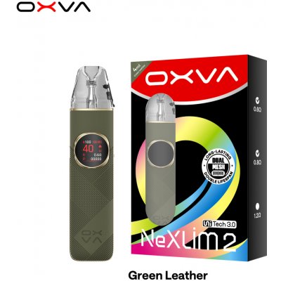 OXVA NeXLIM 2 2000 mAh Green Leather – Zbozi.Blesk.cz
