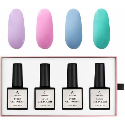 GloryStyles Sada gel laků GP15 Candy – Hledejceny.cz