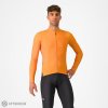 Cyklistický dres Castelli ESPRESSO THERMAL zářivá oranžová