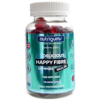 Nutrigums Happy Fibre Inulin 60 gummies – Hledejceny.cz