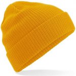 Beechfield zimní čepice beanie z organické bavlny mustard – Hledejceny.cz