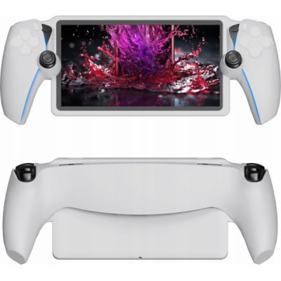 JYS Silikonový kryt s držákem pro Sony PlayStation Portal / PS Portal / PS Portal / bílý / P5183 – Hledejceny.cz