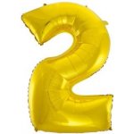 Balón foliový číslice ROSE GOLD 115 cm 2 – Zboží Dáma